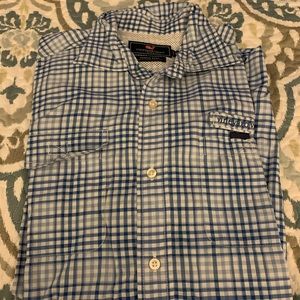 Men vineyard vines mesh shirt